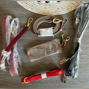 New adjustable Bag Strap Set of 5 All New!